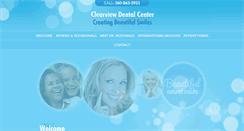 Desktop Screenshot of clearviewdentalcenter.com